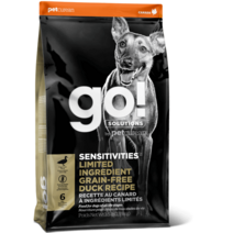go 전연령 LID 레시피 강아지 사료, 오리, 300g