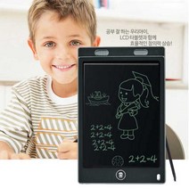 전자 메모패드 12인치 칠판 메모장 낙서장 필기 학교 어린이집, LCD신형필기메모패드12인치-칼라랜덤
