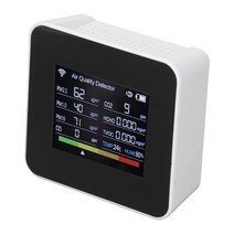다기능 디지털 디스플레이 모니터. 와이파이 품질 검출기. CO2 TVOC PM2.5 테스터, 한개옵션0