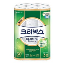 [추천상품] 크리넥스 피톤치드케어 27m 30롤, 4개