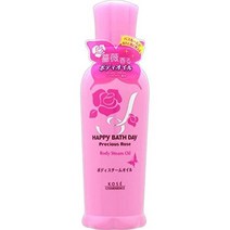 코세 해피버스데이 Kose Happy Bath Day 바디 스팀 오일 프루티 로즈 향 150ml