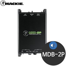 MACKIE MDB-2P Stereo Passive Direct Box mdb 2p맥키 스테레오 패시브 다이렉트 박스