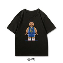 NBA 농구 레이커스 보스턴 레고 로고 반팔티셔츠 골든스테이트 워리어스 11번 저지