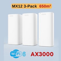 유무선공유기 풀 기가비트 메시 와이파이 신호 6 Tenda 시스템 AX3000, 6.Free UK Adapter - AX3000  3-