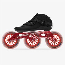 롤러스케이트 2019 원래 Bont 루나 속도 인라인 스케이트 Heatmoldable CarbonFiber 부팅 3*90/100/110mm, 02 Black adult_14 43