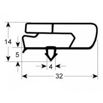 고무패킹냉장고 개스킷/씰 교체 Fagor Coreco 상업용 391x379, 한개옵션0