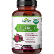 비트루트 20배 추출물 8000mg 120개캡슐 4개월 NON-GMO Beet Root, 1병 4개월