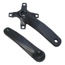 도로 자전거 자전거 액세서리용 자전거 크랭크 산악 자전거 크랭크 104 BCD, 검은 색, 알루미늄 합금
