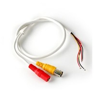 CCTV 카메라쪽 배선 제작용 케이블, BNC-화이트