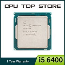 I5750인텔 코어 i5 6400 2.7GHz 6M 캐시 쿼드 65W CPU 프로세서 SR2BY LGA1151