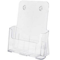 아크릴 엽서 디스플레이 선반 투명 디피 잡지꽂이, A43단 진열대 0x0mm