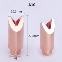 용접기 논가스 스폿 알곤 전기 레이저 가정용 현장 미니 플라스틱 산소용접기Hanwei 용접 노즐 m8 핸드 헬, 02 A10 HANWEI