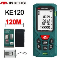 inkersi 디지털 레이저 줄자 40m laser rangefinder 정확한 거리 측정기 건설 룰렛 trena lazer range finder, 금