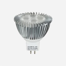 더쎈 LED MR16 4W, 전구색, 1개