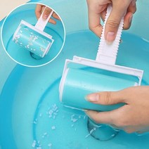 물로씻는 씻어쓰는 빨아쓰는 반영구 돌돌이 밀대