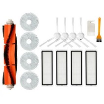 최신 for xiaomi mijia b101cn 로봇 청소기 걸레 천 hepa 필터, 세트 3, 세트 3