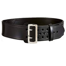 Aker Leather B03 샘 브라운 듀티 벨트 하프 가죽 안감 너비 5.4cm(2-1/4인치), Basketweave, 30 Inch