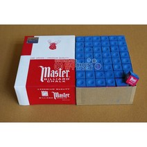 당구쵸크 마스타 쵸크 빌리어드 잉크색(블루) 용품 재료