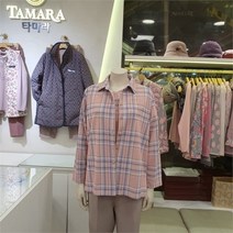 타마라 NC11 체크핫픽스셔츠형가디건앙상블 TACM23312