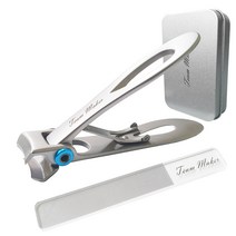 팀메이커 손톱 발톱 깍이 두꺼운 네일파일 휴대용 케이스포함 네일, 손톱깍이세트