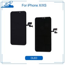 Elekworld 등급 AMOLED 테스트 작업 잘 LCD 아이폰 X XS 디스플레이 3D 터치 스크린 디지타이저 어셈블리 부품 iPhone 호환, For iP X OELD