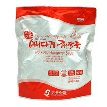 선봉식품 자연깃든 뼈다귀 해장국 뼈해장국 900g, 뼈해장국_1봉