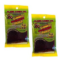 Alamo Candy Sweet Sour Gummy And Bloody Bears Crawling In Chamoy And Chili 2.7 Oz (Pack of 2), 1