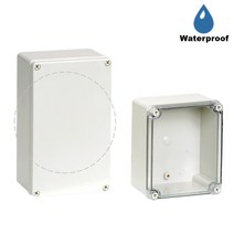 박스코 하이박스 전기박스 볼트타입 방수 ABS 플라스틱 회색커버 밀폐형 100x230x70mm BC-AGS-102307