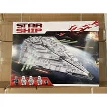 중국 호환 레고 스타워즈 75190 퍼스트오더 스타 디스트로이어 BM 블럭, 01. 단일 제품