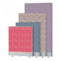 가구뱅크 원톤 천파티션 높이1200형 45T PVC 칸막이 가벽 가림막 사무용파티션 사무실 이동식파티션, W1200, PN725