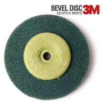 3M BEVEL 4인치 #400 표면처리 그을림제거 Buffing전처리, 1개