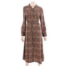 에이비플러스 GD01 타탄체크 쉬폰원피스 lsu3zo13i