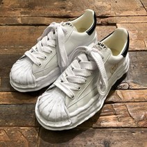 신제품ddfsssdfdMMY Mihara Kangyu 쉘-투 디졸브 슈즈 MIHARA 캐주얼 플랫폼 캔버스 슈즈 Shawn Yue 같은 운동화dfffdsfg12dfgfdffsdsd, 44, 화이트 소가죽