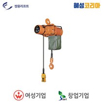 쌍용리프트 삼상 2점식 호이스트 1/4CS, 1개