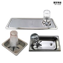 스테인레스 자동 컵세척기 까페 상가, 상세 페이지 참고, 블랙