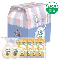 라이온코리아 아이깨끗해 250ml 용기 2개 + 200ml 리필 4개 세트, 아이깨끗해 선물 총4세트