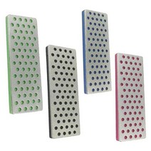 4 pcs 240 360 500 1000 그릿 다이아몬드 샤프닝 숫돌 백킹 숫돌 블록 스키 에지 스키 샤프너, 사진으로