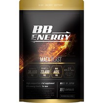 BB.ENERGY 마카 압도적 성분량 63720mg 엄선 27성분 시트룰린 아르기닌 아연 클라차이담 톤캇트알리 타우린 오트세이 30일분 180캡슐 영양 기능 식품 일본제 (비비에너지 마카블라스트)