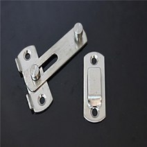 스텐 잠금장치 탈의실 다용도 판걸고리 보안용품 현관 보조키, 상세페이지 참조