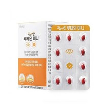 오늘채움 루테인 미니 눈에좋은 약 눈영양제 60캡슐