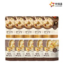 아워홈 반계탕5 + 황태해장국5 (총10개), 300g, 5개
