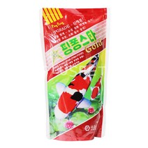 핑퐁 pingpong 핑퐁스타 골드 (큰입자) -비단잉어 금붕어 사료, 1개