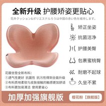 공시생 허리쿠션 애플힙 방석 의자 자세교정 선물 기도 골반교정 다이소 허리 허리편한 엉덩히 자세업 등받이 좌식 허리받침대 쿠션 벨런스 보호대, J_두꺼워진  에디션
