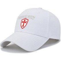 Valueon 커스텀 그룹 모자 자수 야구모자 조절 크루세이더 기사단 크로스 아웃도어 캡모자