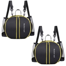 리빙준 농구공 가방, 블랙 2개