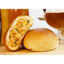 전주비빔빵 천년누리전주빵 비빔밥빵 비빔밥고로케 우리밀 채식 매콤달콤한 전주명물 식사대용 선물용빵, 비빔빵5+떡갈비빵5