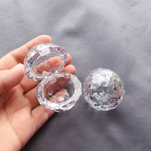 섀도우공용기 15/20/30pcs 투명한 둥근 공 모양의 립 밤 컨테이너 빈 크리스탈 립스틱 약병 DIY 화장품 아이섀도 상자 아이 라이너 항아리, [03] 30pcs