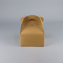 손잡이박스 답례품 베이커리포장 크라프트 KP 조각케이크박스 중 200개, 단품