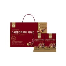 [live] 오하루 자연가득 스페셜 견과 루비에디션 1박스, 없음