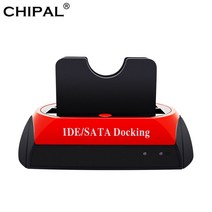 CHIPAL-올인원 HDD 도킹 스테이션 USB 2.0 도크 2.5 